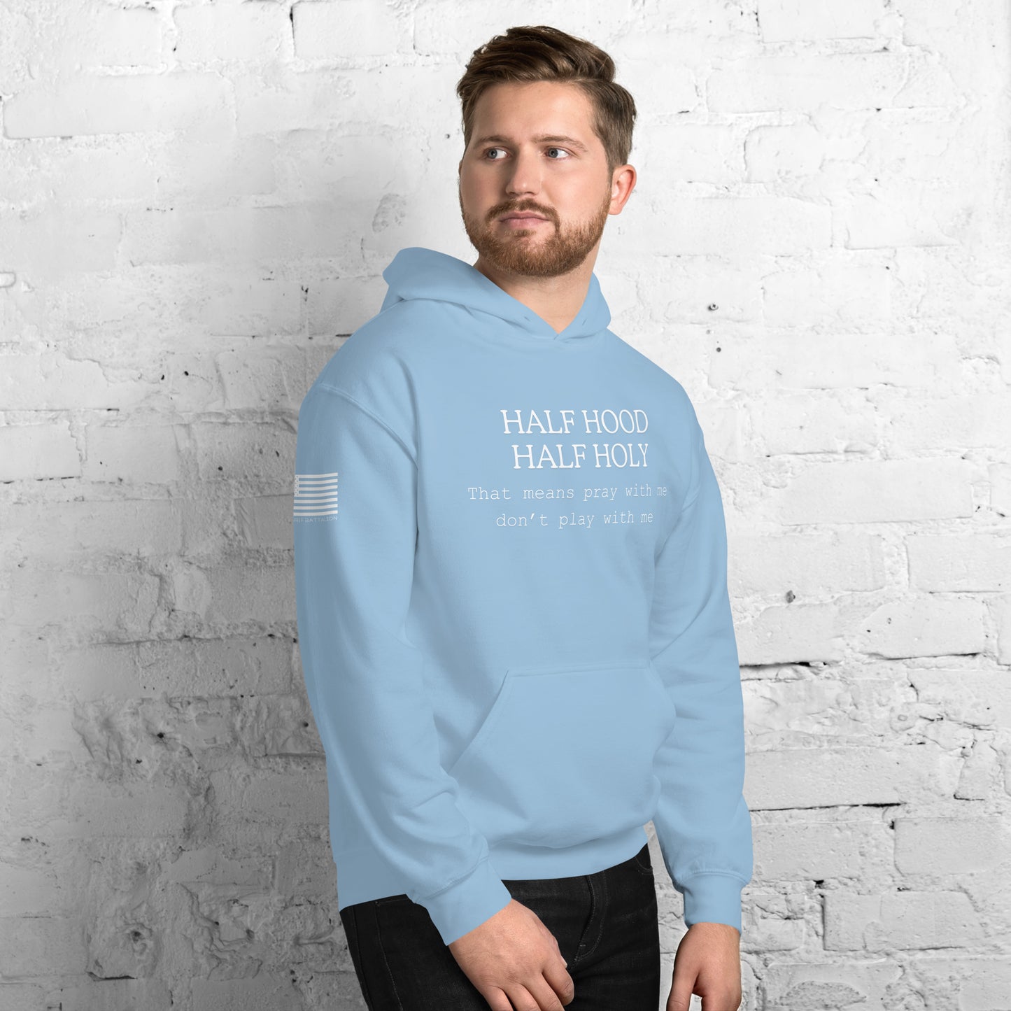 HALF HOOD HALF HOLY  Hoodie