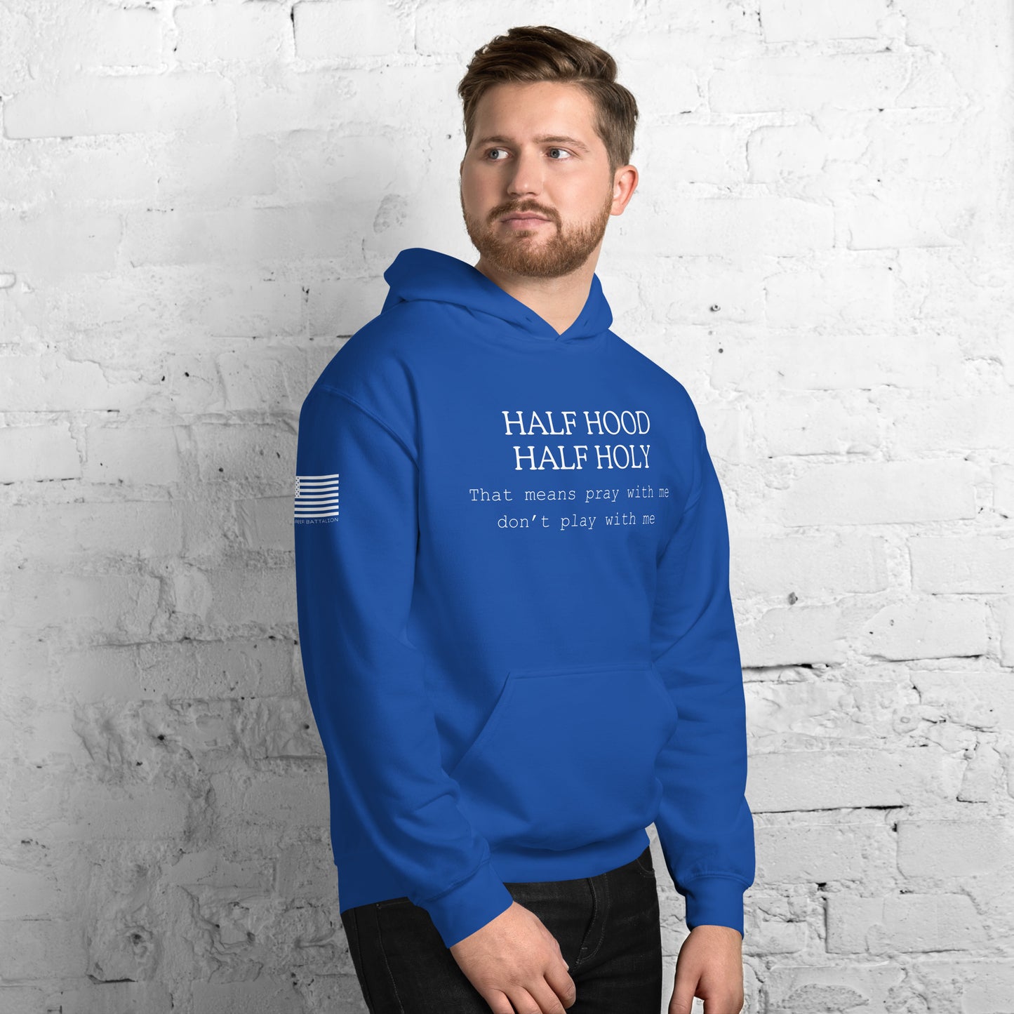 HALF HOOD HALF HOLY  Hoodie