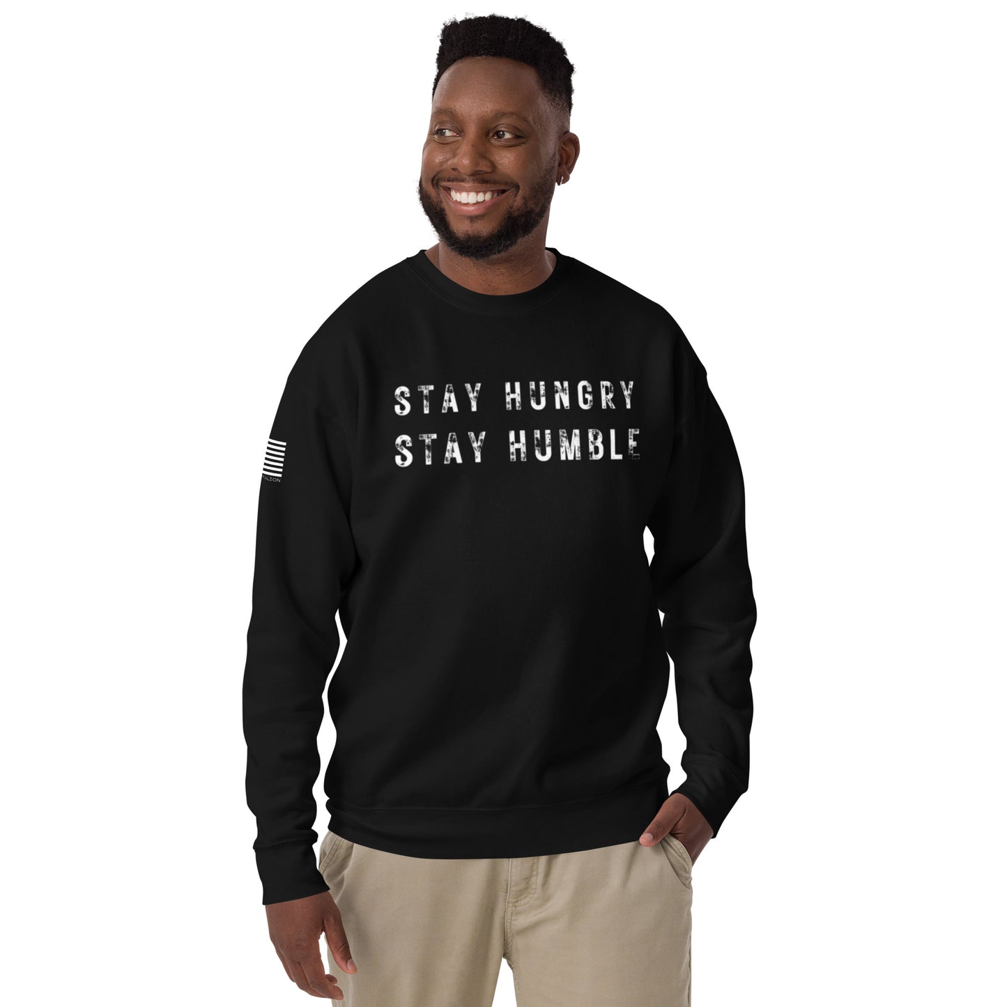 STAY HUNGRY STAY HUMBLE CREW NECK