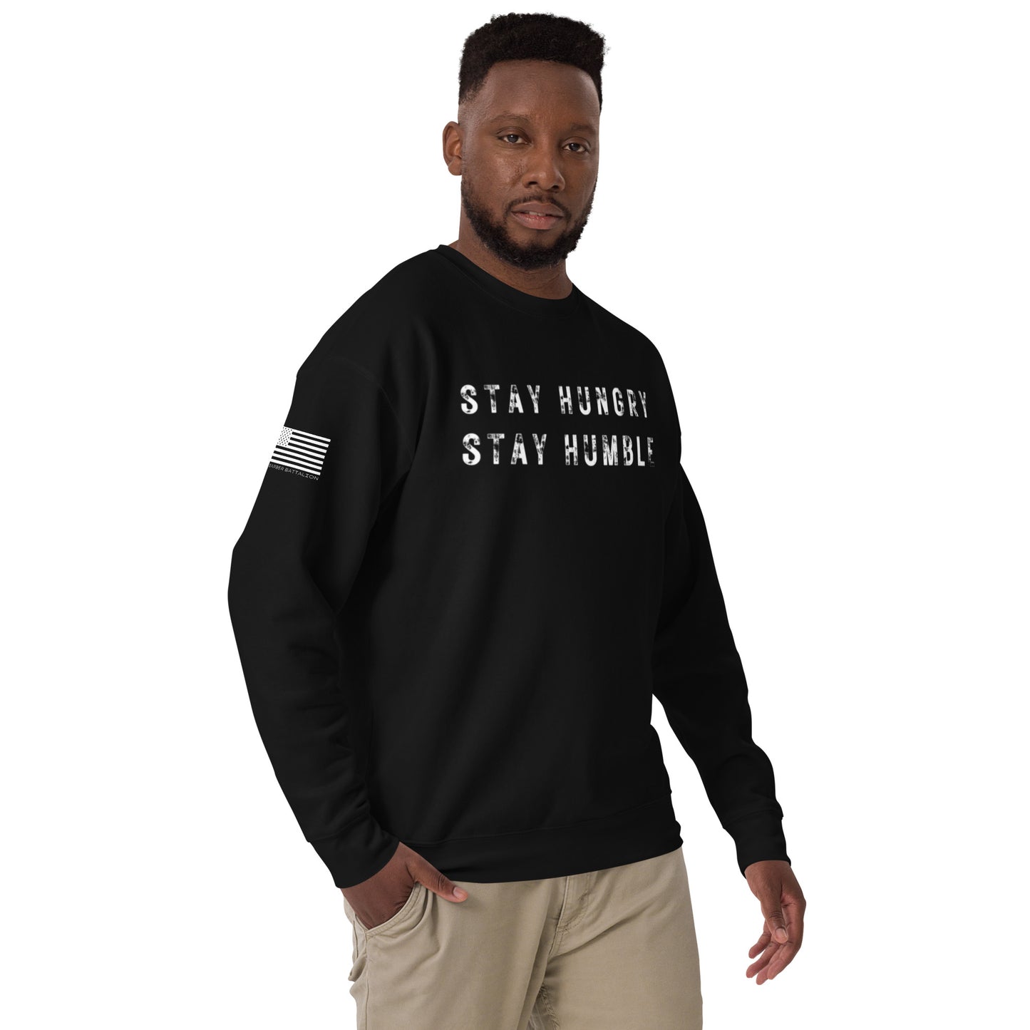 STAY HUNGRY STAY HUMBLE CREW NECK