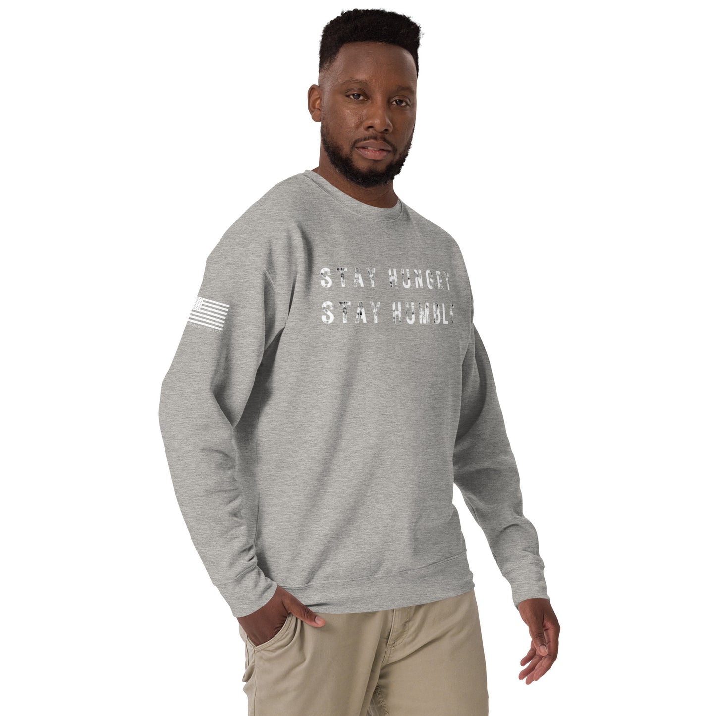 STAY HUNGRY STAY HUMBLE CREW NECK