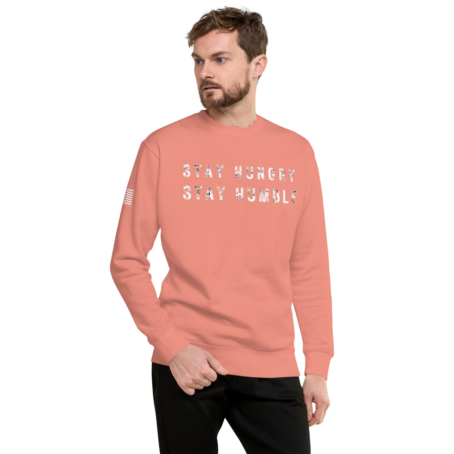 STAY HUNGRY STAY HUMBLE CREW NECK