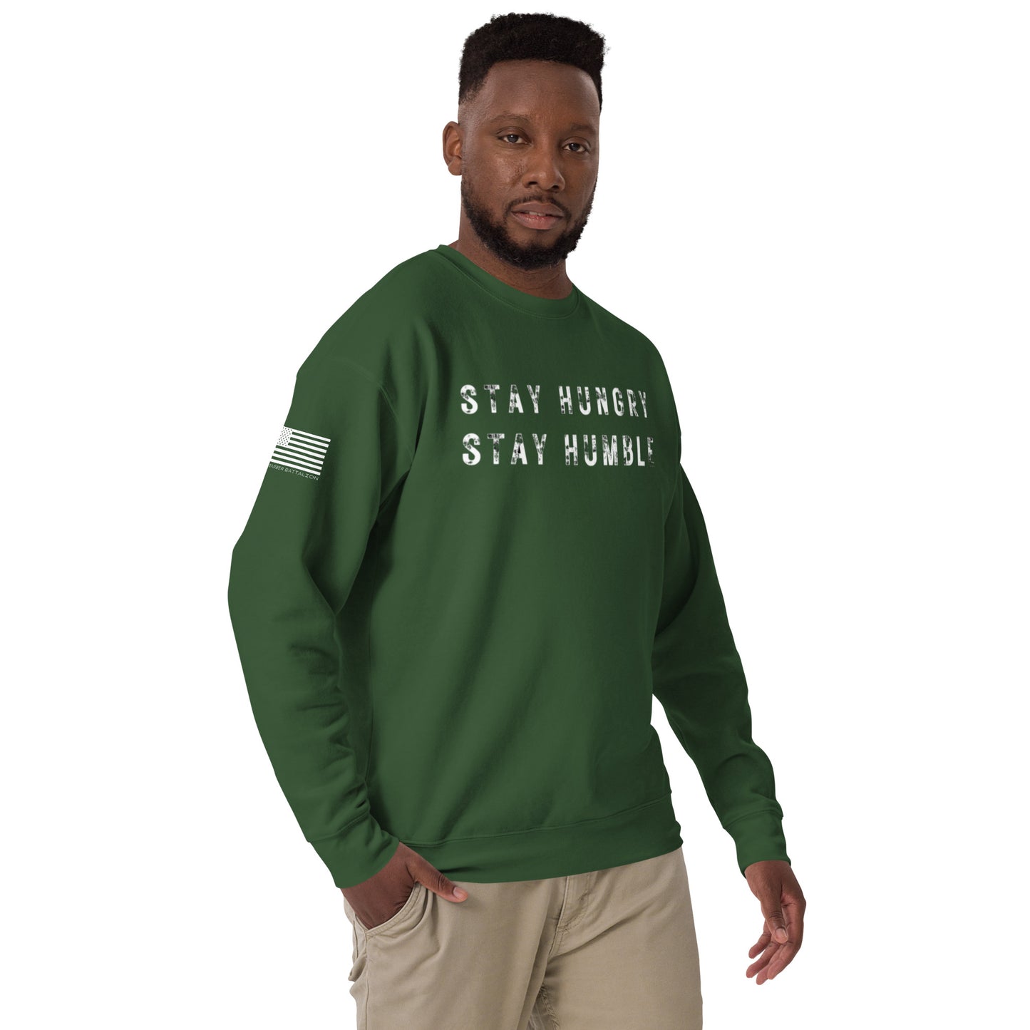 STAY HUNGRY STAY HUMBLE CREW NECK