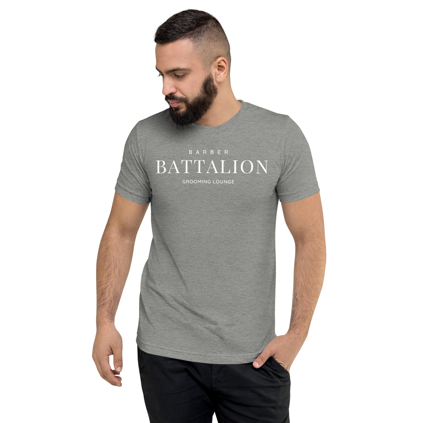 BARBER BATTALION TEE ( O.G.)