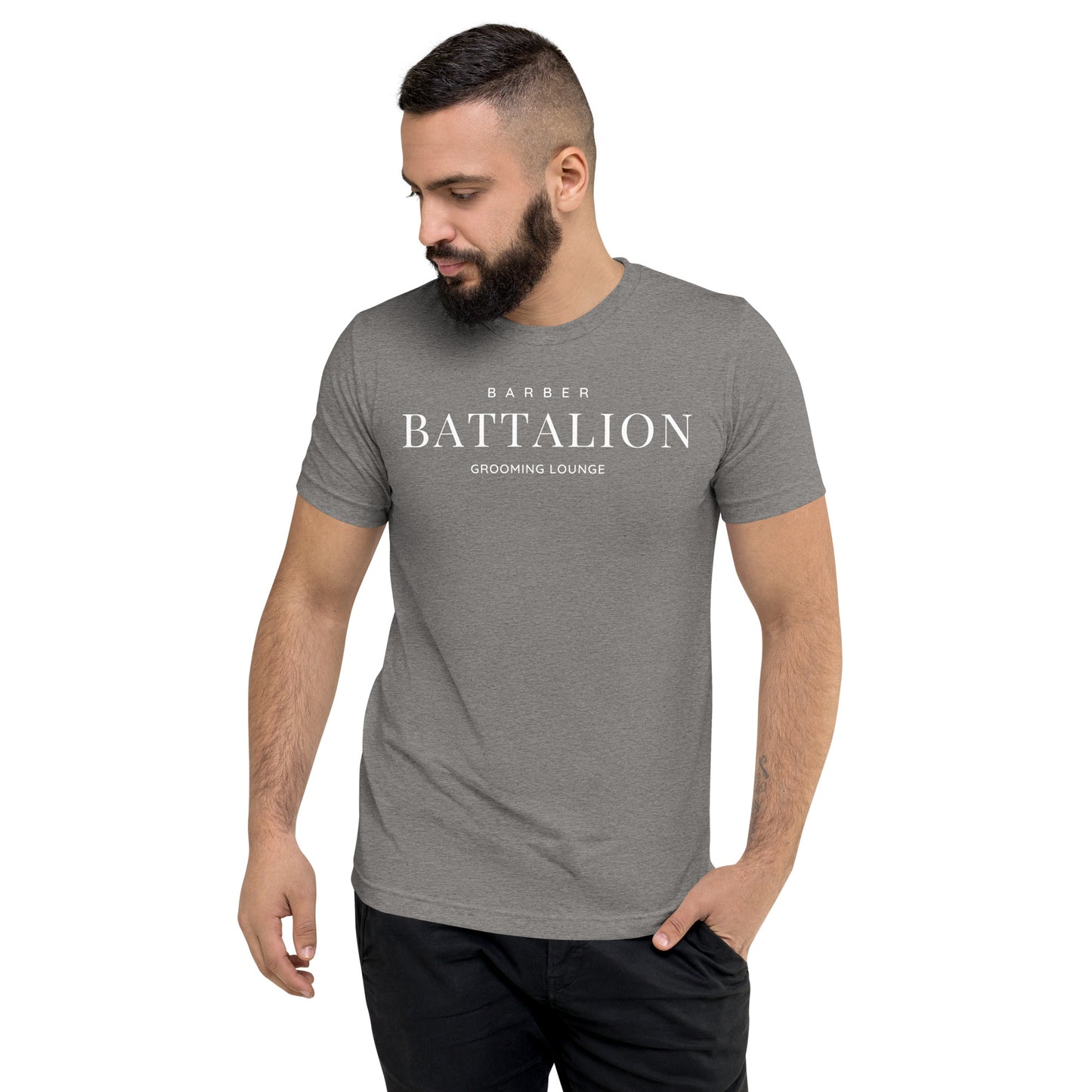 BARBER BATTALION TEE ( O.G.)