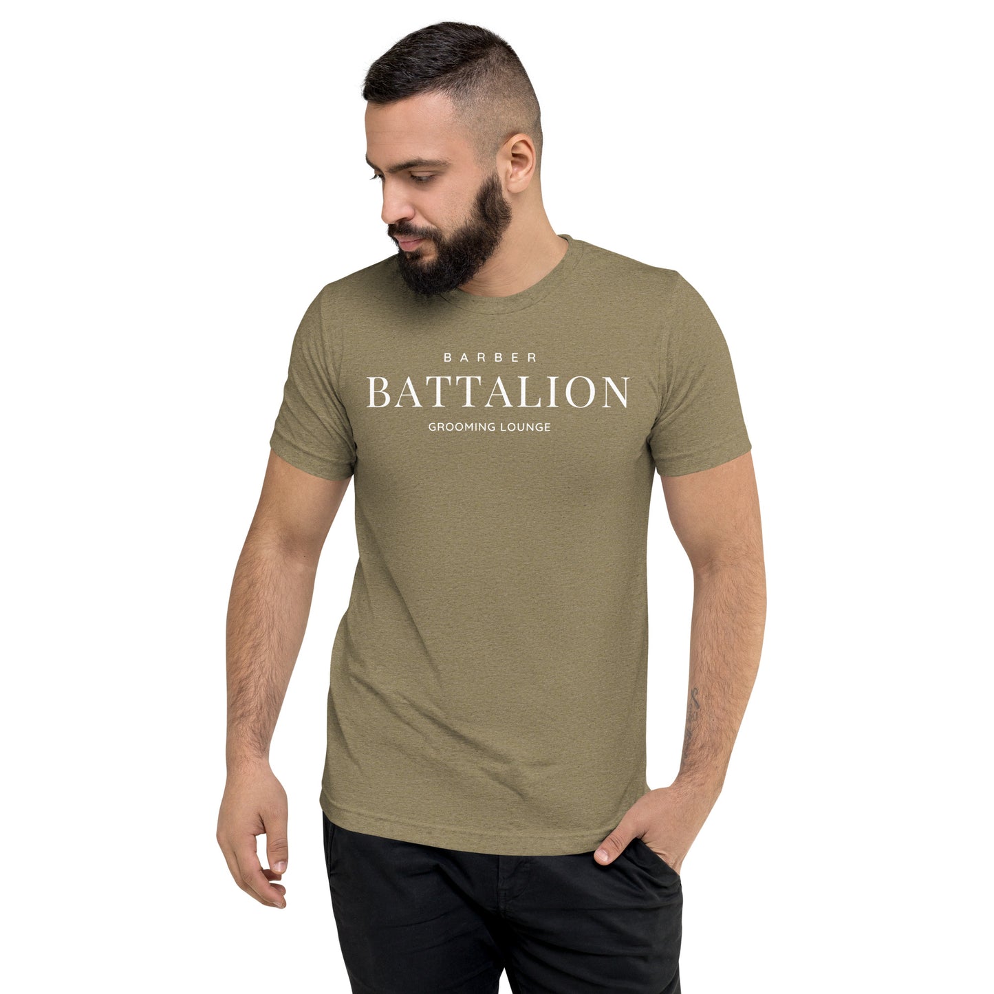 BARBER BATTALION TEE ( O.G.)