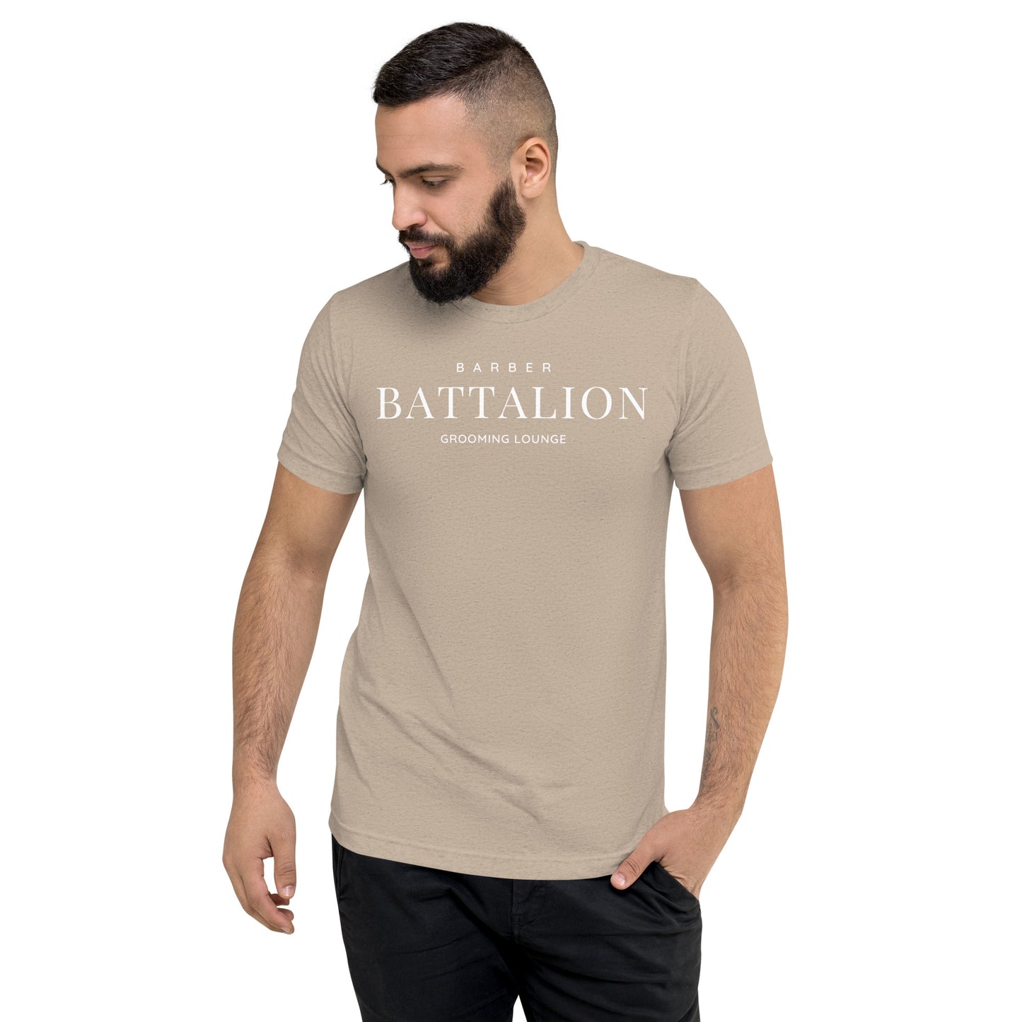 BARBER BATTALION TEE ( O.G.)